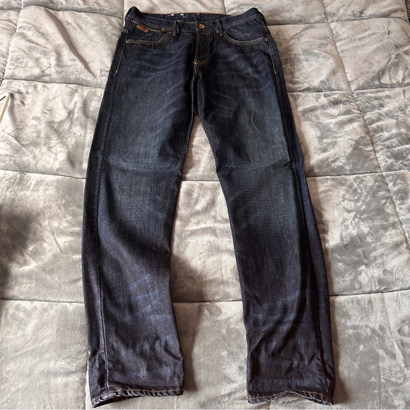 Men’s H&M Raw Denim size 32x34 Tapered - Picture 2 of 5